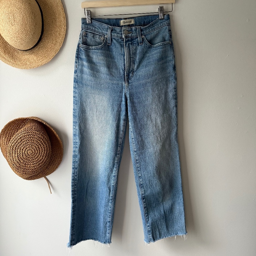 Madewell The Perfect Vintage Wide-Leg Crop Jean, 26
